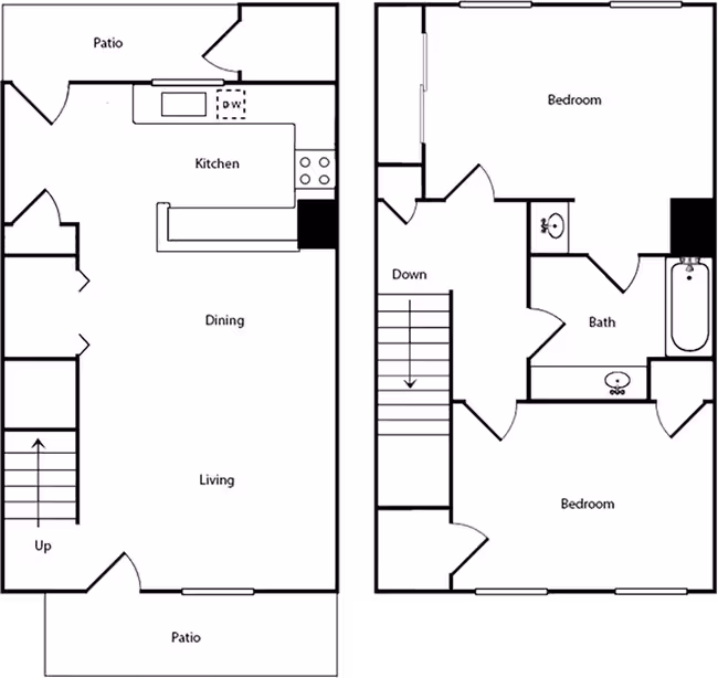 BTH 50 1805 floor plan